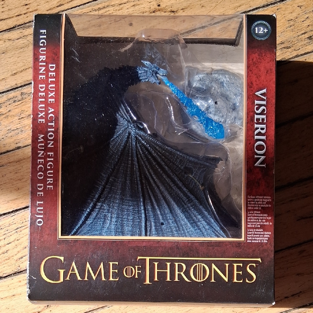 Viserion Deluxe Action Figure - Blue and Black